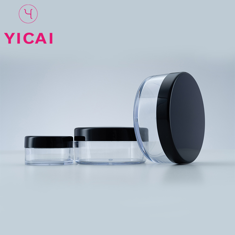 Factory Price 10g 20g Stock Rotary Loose Powder Cosmetic Sifter Jar