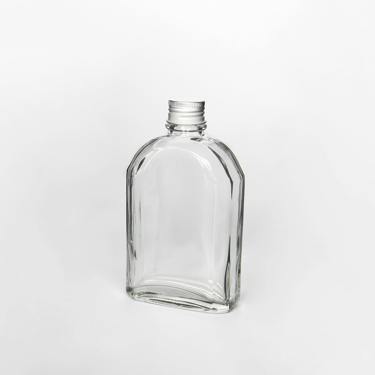 Factory Price 200ml Flask Cold Brew Coffee Glass Bottle With Tamper Evident Aluminum Lid