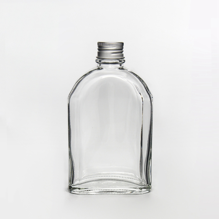 Factory Price 200ml Flask Cold Brew Coffee Glass Bottle With Tamper Evident Aluminum Lid