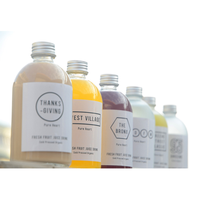 Factory Price 250 Ml 500 Ml 1000 Ml Amber Juice Round Shape Boston Glass 300 Ml Plastic Bottle For Juice With Aluminum Lids
