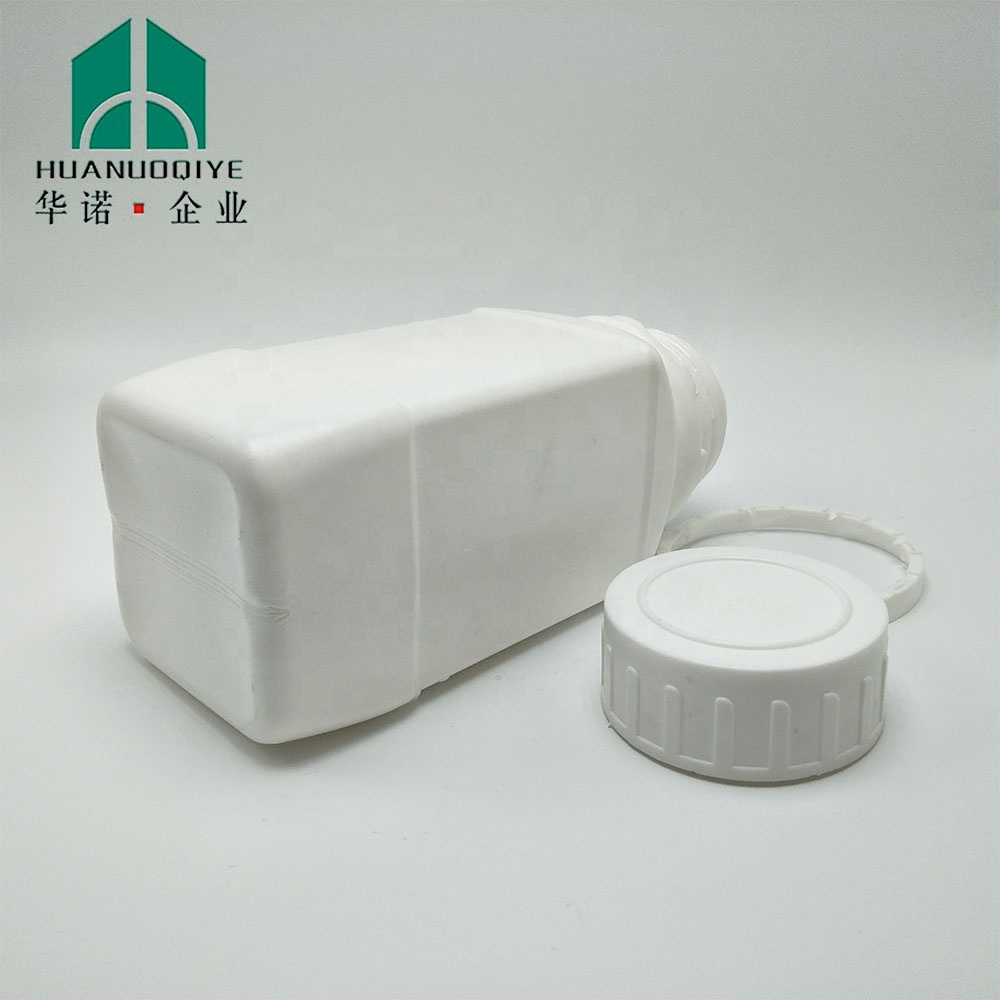 Factory Price 350ML/12OZ HDPE Food Grade Air Tight Clear Mason Jar Plastic Storage Can Bottles Screen Printing Label