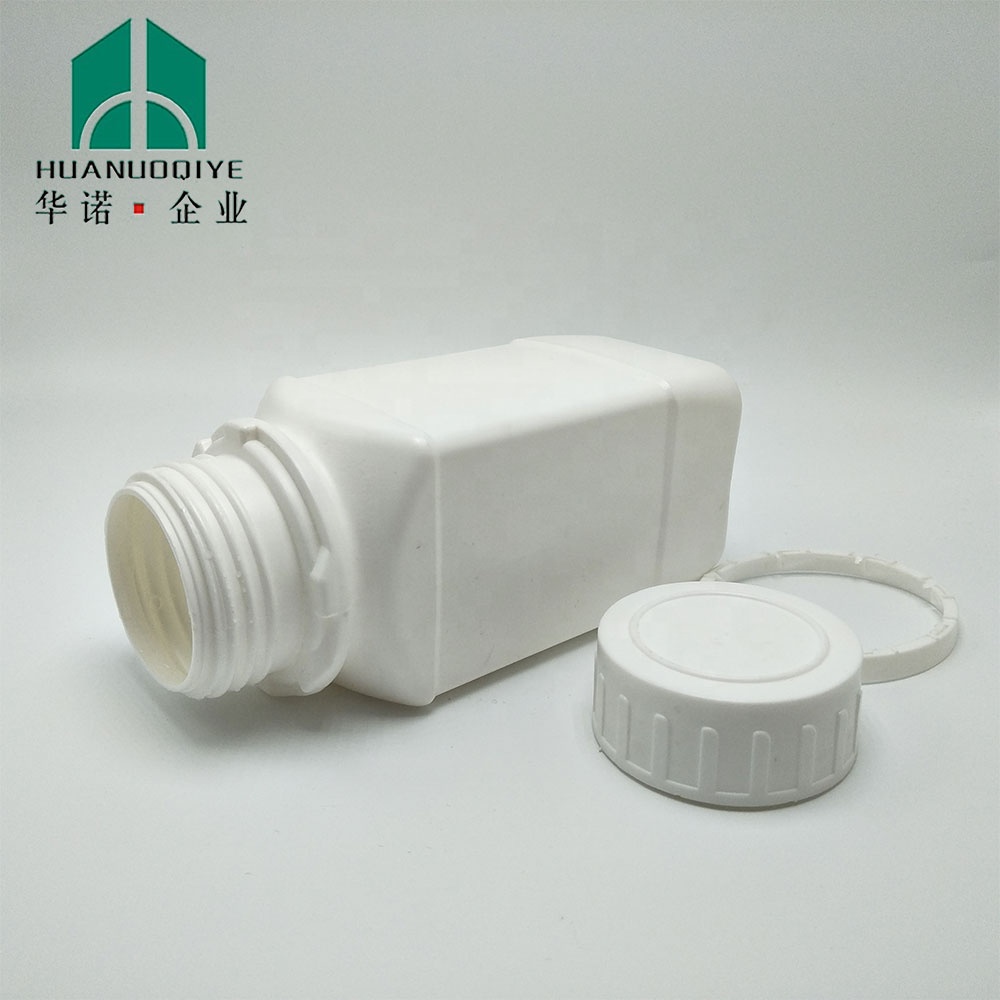 Factory Price 350ML/12OZ HDPE Food Grade Air Tight Clear Mason Jar Plastic Storage Can Bottles Screen Printing Label
