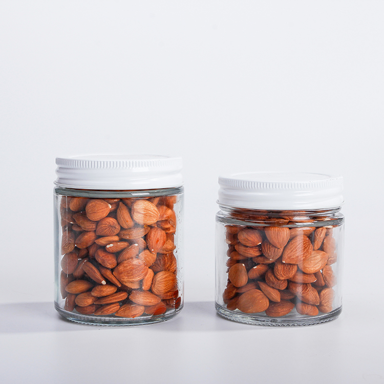 Factory Price 4oz Glass Jar For Jam Honey Jelly Packing Clear Glass Jars For Food Storage