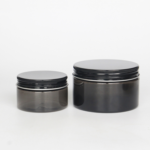 Factory Price 50ml 100ml Big Mouth Cylinder Plastic Skin Care Cream Jar