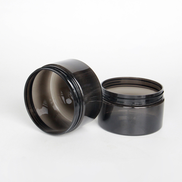 Factory Price 50ml 100ml Big Mouth Cylinder Plastic Skin Care Cream Jar