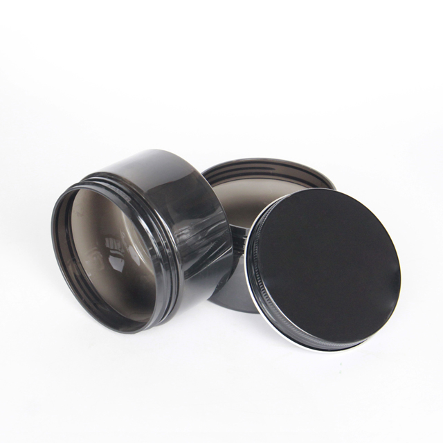 Factory Price 50ml 100ml Big Mouth Cylinder Plastic Skin Care Cream Jar