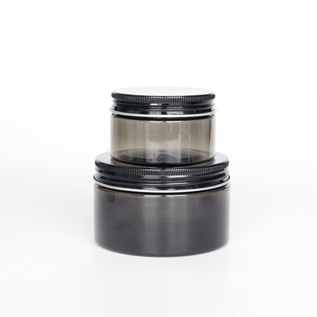 Factory Price 50ml 100ml Big Mouth Cylinder Plastic Skin Care Cream Jar