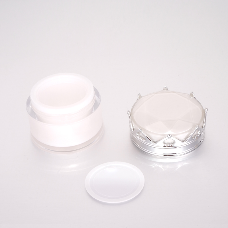 Factory Price 5g/10g/15g/20g/30g/50g Double Wall Plastic Jar Acrylic Body Butter Custom Jars for Skincare