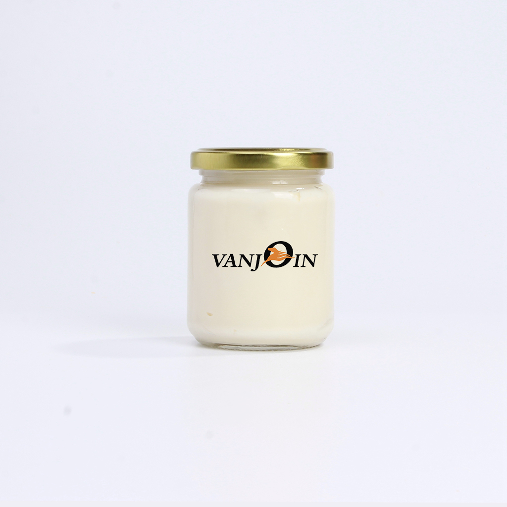 Factory Price 80ml 150ml 200ml Clear Round sauce glass jars food gradewith Lids Sauce/Honey/Food Glass Packaging