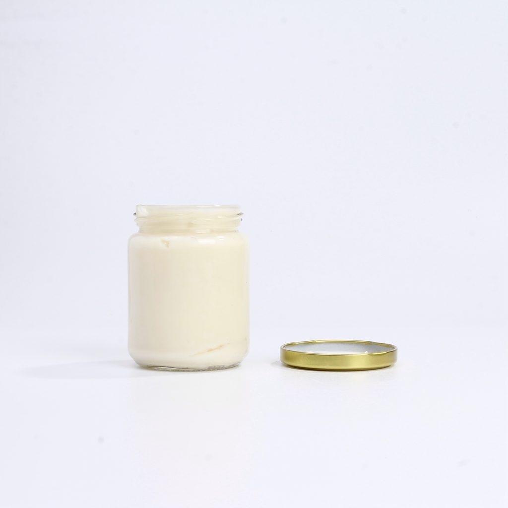 Factory Price 80ml 150ml 200ml Clear Round sauce glass jars food gradewith Lids Sauce/Honey/Food Glass Packaging
