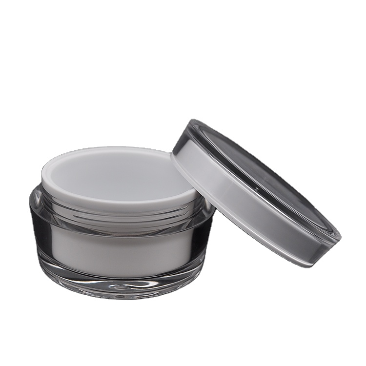 Factory Price Cosmetic Containers Fancy 30g 50g Plastic Cosmetic Cream Jar Acrylic