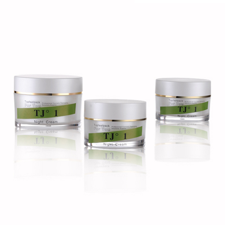 Factory Price Cosmetic Containers Fancy 30g 50g Plastic Cosmetic Cream Jar Acrylic