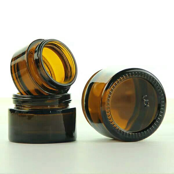 Factory Price Different Sizes Amber Glass Cream/Cosmetic Jar