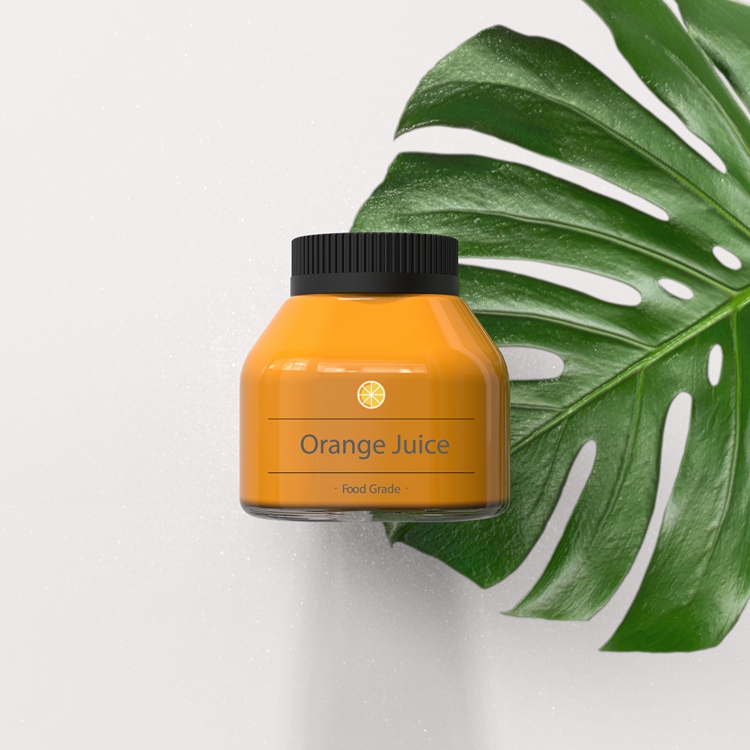 Factory Price Hot Sale Products 75ml 250ml Clear Mini Unique sauce glass jars food grade with Lids Sauce/Honey/Food Packaging