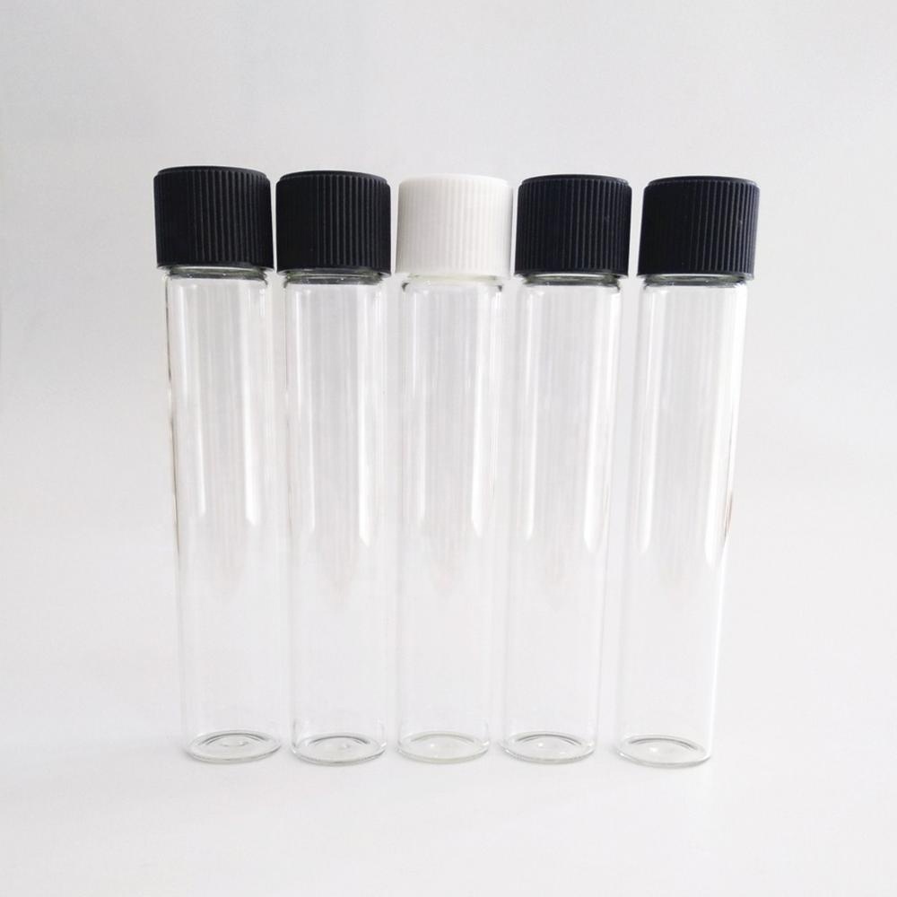 Factory Price glass tube with screw cap cork lid