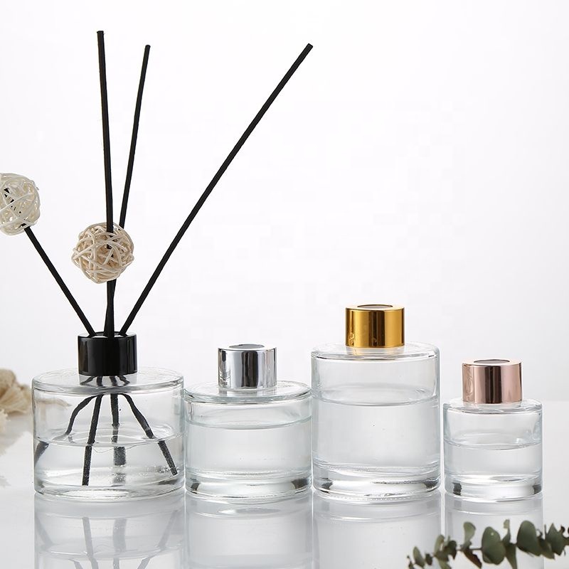 Factory Produced Premium Decorative Glass Perfume Reed Diffuser Bottle
