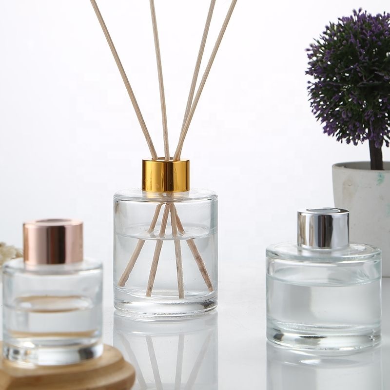 Factory Produced Premium Decorative Glass Perfume Reed Diffuser Bottle
