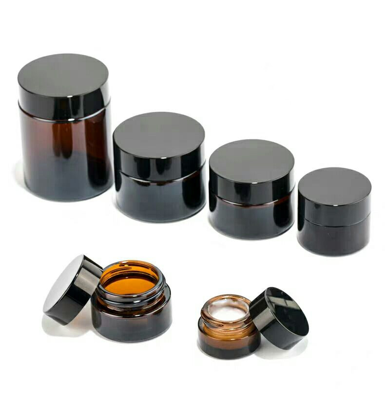 Factory Produced Suppliers Custom Glass Cosmetic Jars