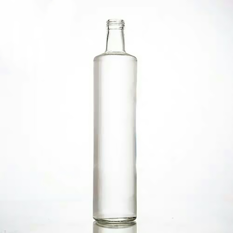 Factory Produced Wholesale Empty Olive Oil and Vinegar Glass Bottle with Lid