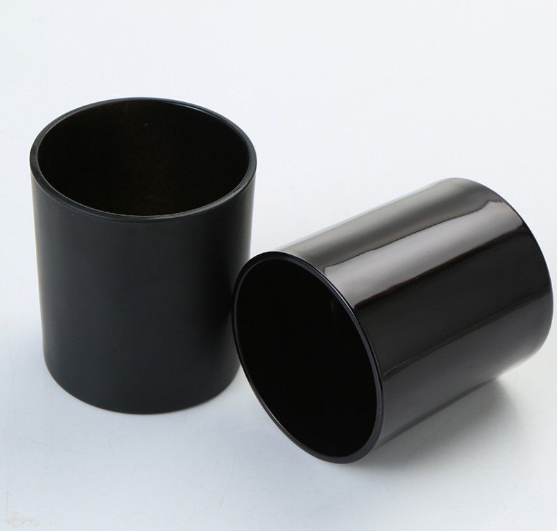 Factory Sell Empty Glass Candle Cup Scented Candle Transparent Candlestick Glasses