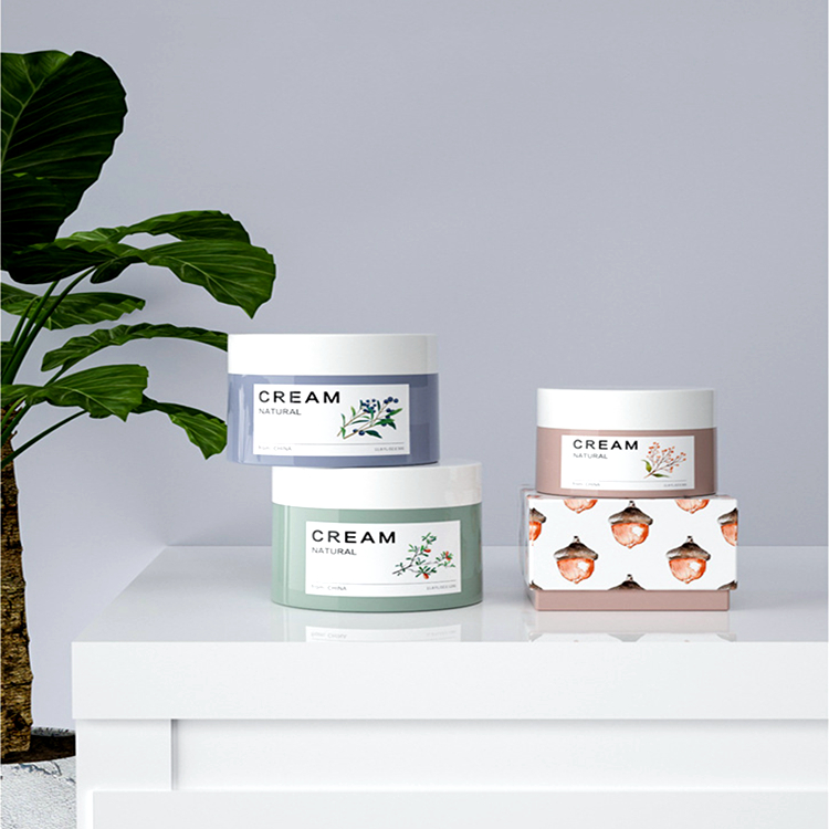 Factory Selling Directly 50g plastic cream bottle jar, cosmetic packaging