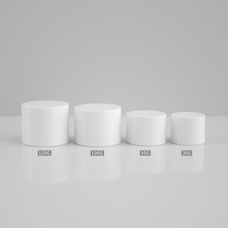 Factory Selling Directly 50g plastic cream bottle jar, cosmetic packaging
