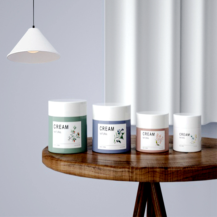 Factory Selling Directly 50g plastic cream bottle jar, cosmetic packaging