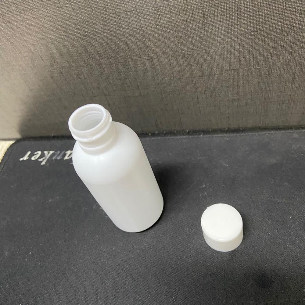 Factory Selling Directly 60ml white plastic bottle with cap