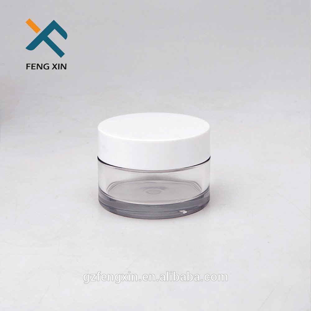 Factory Small Cosmetic Clear Plastic Jam Round Wide-mouth Jars