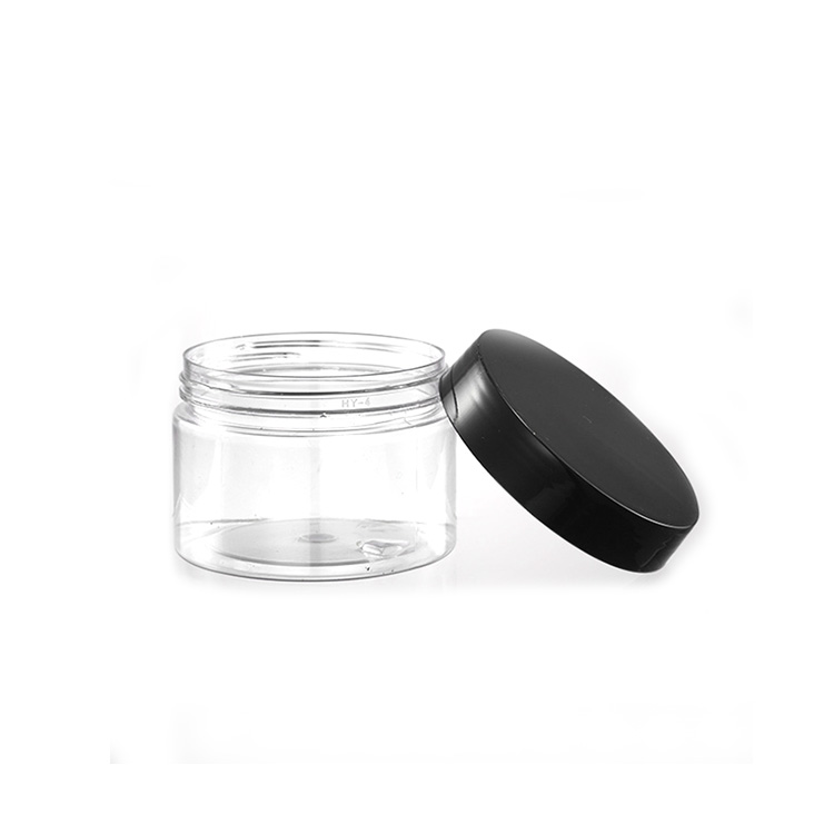 Factory Supplier 250ml PET Plastic Free Container Peanut Butter Jars Cheap Packing Empty Sealed Tin