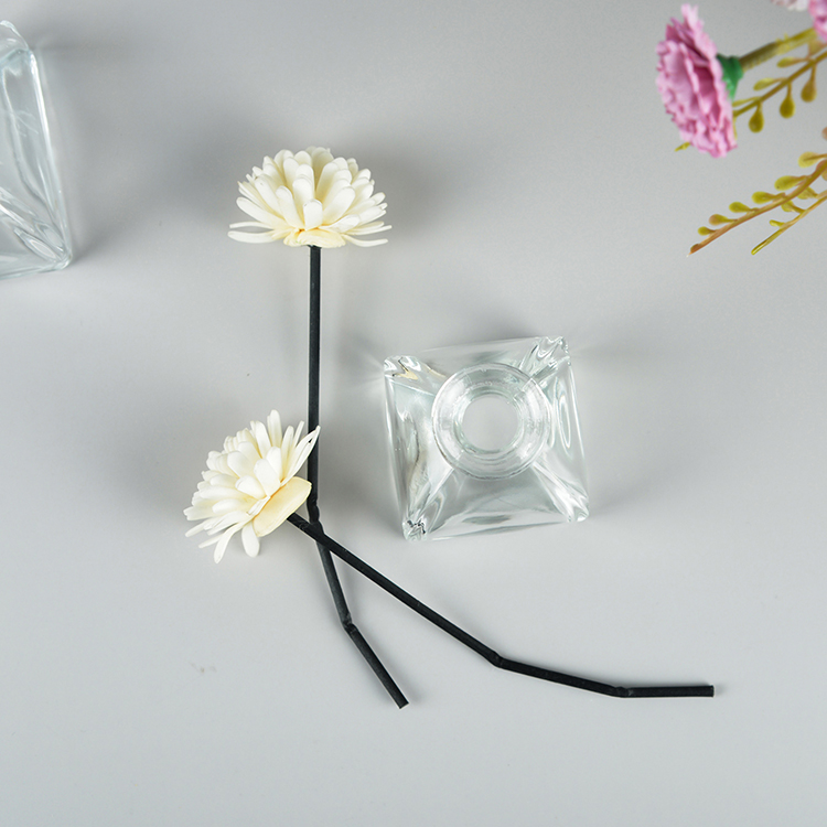 Factory Supplier 50ml Aroma Empty Aromatherapy Products Essential Oils Aromatherapy Diffuser Clear Glass Bottles