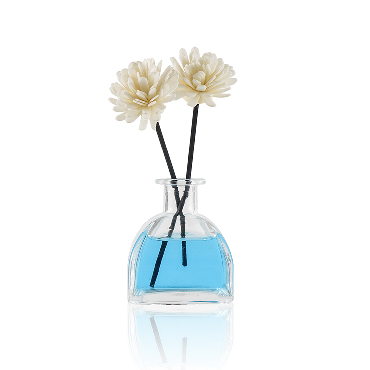 Factory Supplier 50ml Aroma Empty Aromatherapy Products Essential Oils Aromatherapy Diffuser Clear Glass Bottles