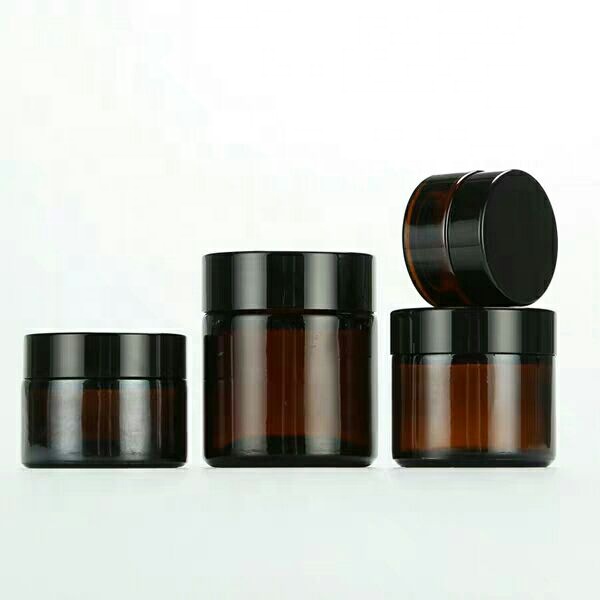 Factory Supplier Empty Luxury Airless Glass Cosmetic Airless Cream Jar