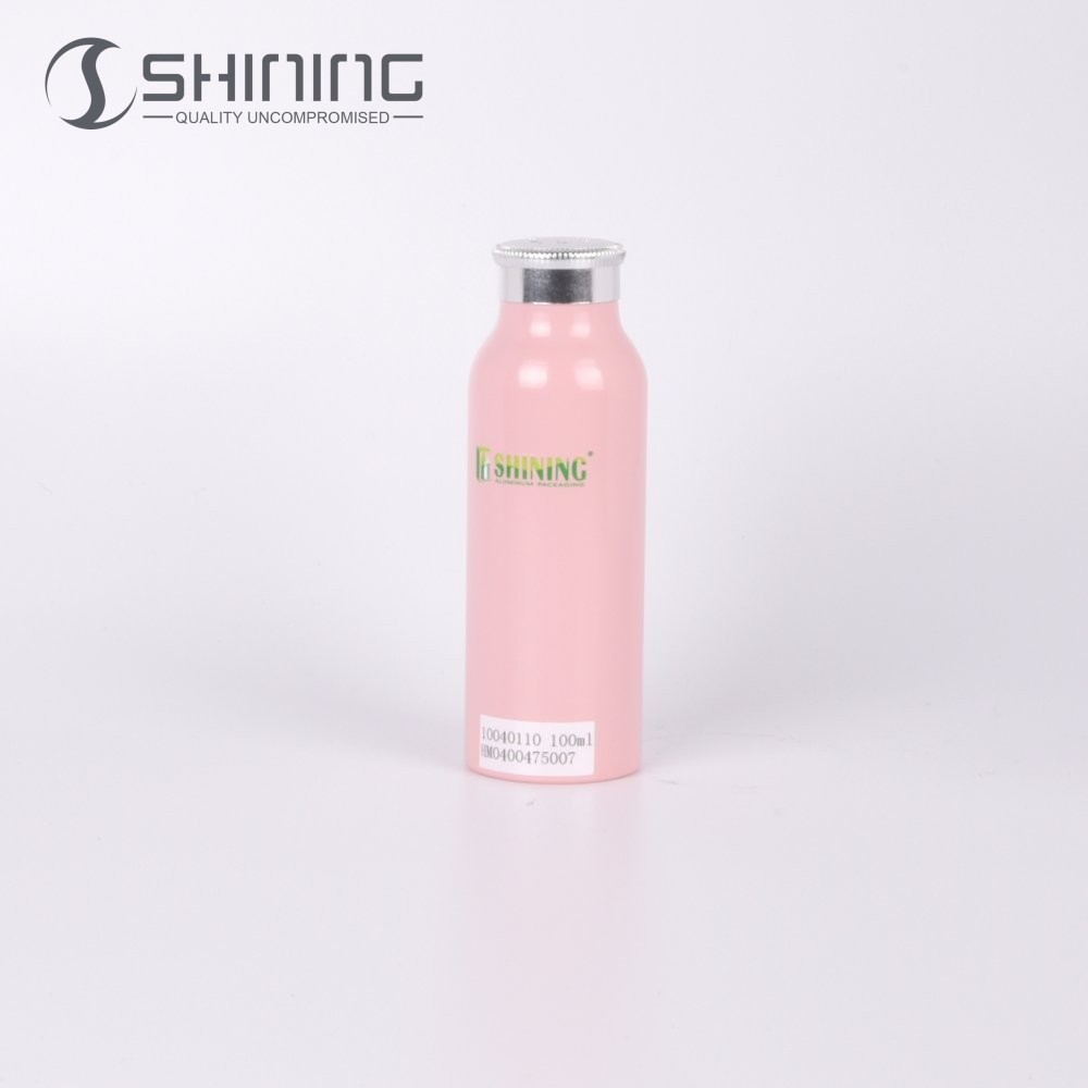 Factory Supplier Small Mouth Spice Aluminium Baby Dispenser Loose Package Refillable Powder Bottle With Sifter Cap