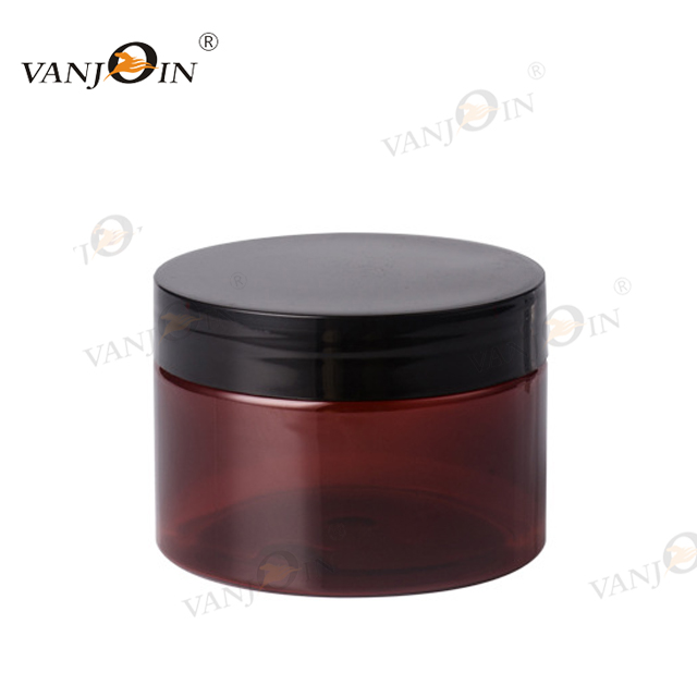 Factory Supply 150g 150ml 200ml 250ml 500ml PET Cosmetic Packaging Wide Mouth Jars