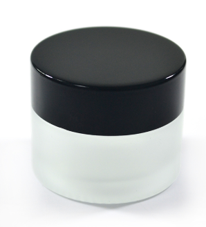 Factory Supply Attractive Price Frost Clear Face Glass Cream Jar