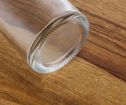 Factory Supply Bulk Sale Multiple Capacity Round Empty Customizable Glass Jars Wholesale