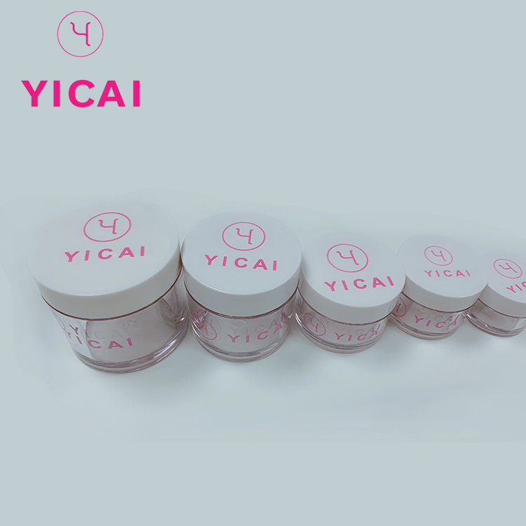 Factory Supply Custom 1oz 2oz Cosmetic Container Plastic Petg Cream Jar
