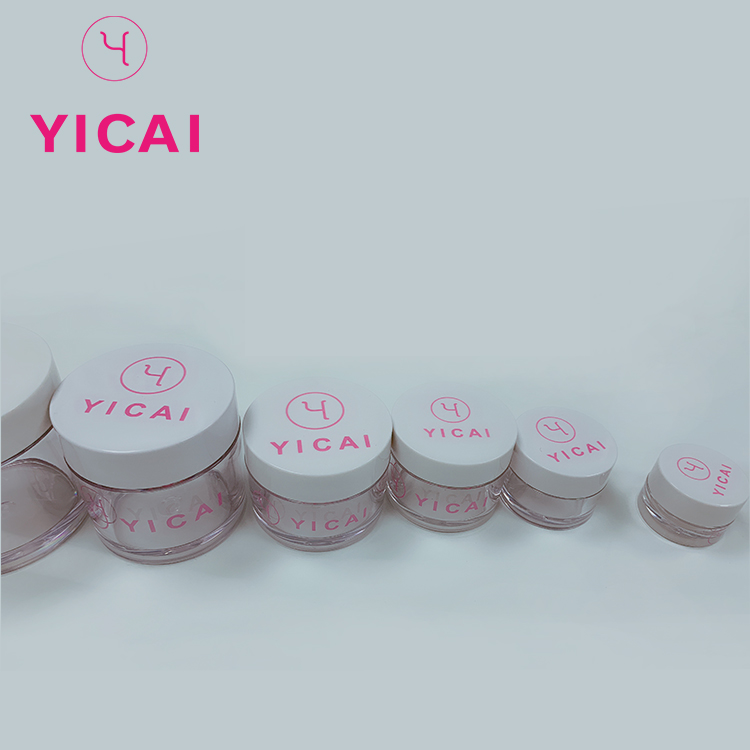Factory Supply Custom 1oz 2oz Cosmetic Container Plastic Petg Cream Jar