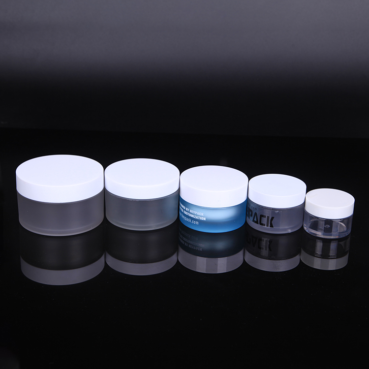 Factory Supply Face Cream PET Thick Wall 4 oz Plastic Cosmetic Jars