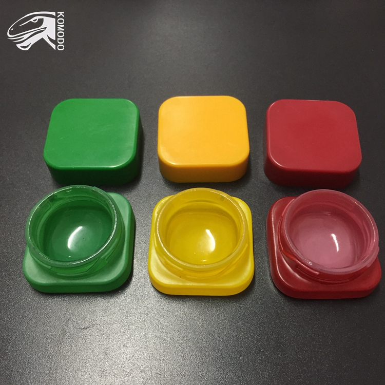 Factory Supply New Glass Jars Design Logo Figure Jars Storage Balm Lip Eye Shadow Bottles Well Sealing with Child Safe Lid