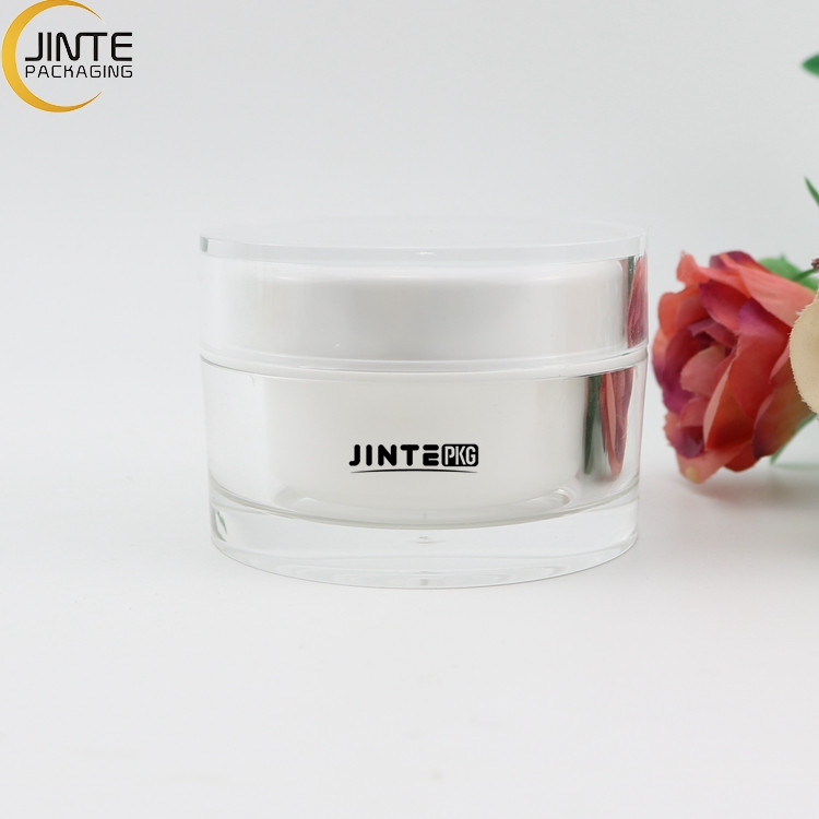 Factory Supply Promotional 15g/0.5oz 50g/1.7oz Plastic Acrylic Cosmetic Jar For Skin Cream