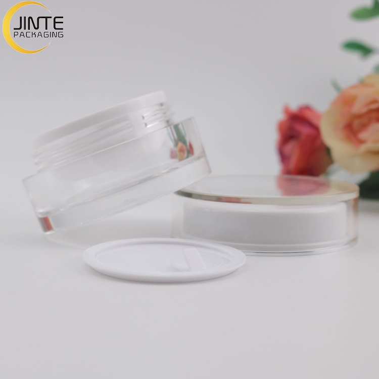 Factory Supply Promotional 15g/0.5oz 50g/1.7oz Plastic Acrylic Cosmetic Jar For Skin Cream