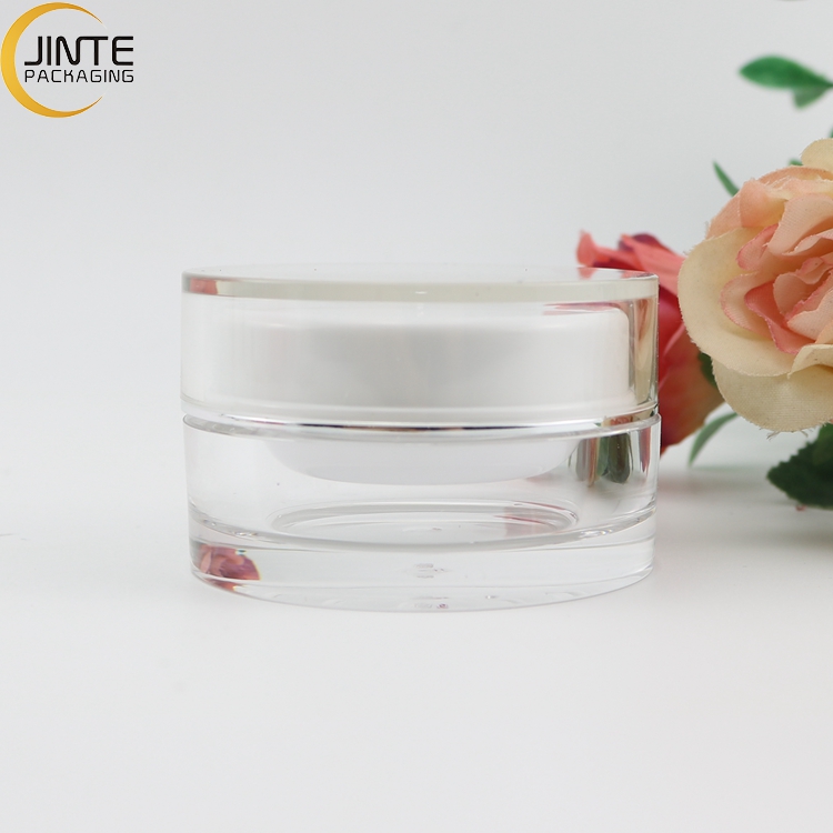 Factory Supply Promotional 15g/0.5oz 50g/1.7oz Plastic Acrylic Cosmetic Jar For Skin Cream