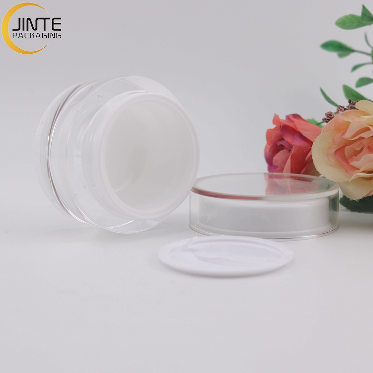 Factory Supply Promotional 15g/0.5oz 50g/1.7oz Plastic Acrylic Cosmetic Jar For Skin Cream