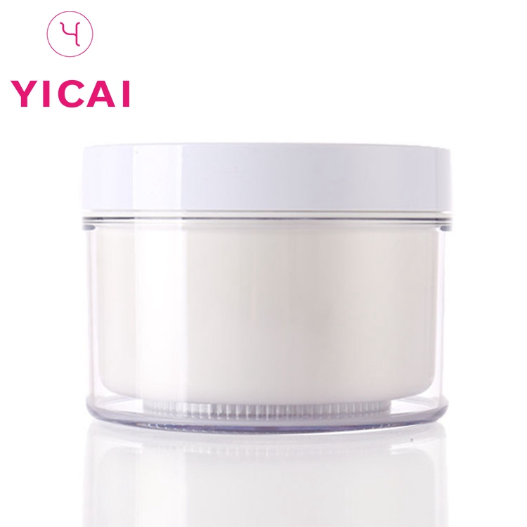 Factory Supply Promotional 50g 100g 150g 200g AS Plastic Acrylic Cosmetic Jar For Skin Cream