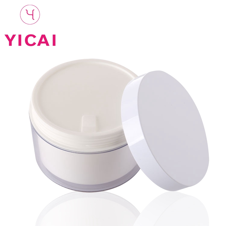Factory Supply Promotional 50g 100g 150g 200g AS Plastic Acrylic Cosmetic Jar For Skin Cream