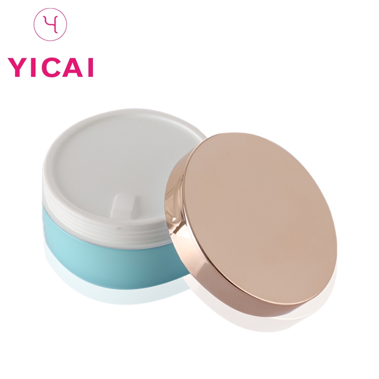 Factory Supply Promotional 50g 100g 150g 200g AS Plastic Acrylic Cosmetic Jar For Skin Cream