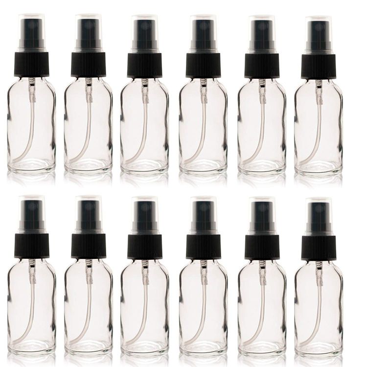 Factory Supply clear empty glass spray perfume bottles 30 ml with best prices 30 ml spray bottle fine mist spray