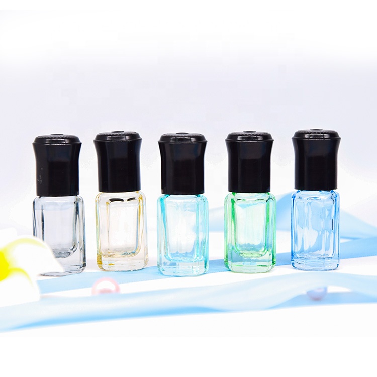 Factory Supply perfume rollerball bottles 3ml essential oils perfume bottle glass